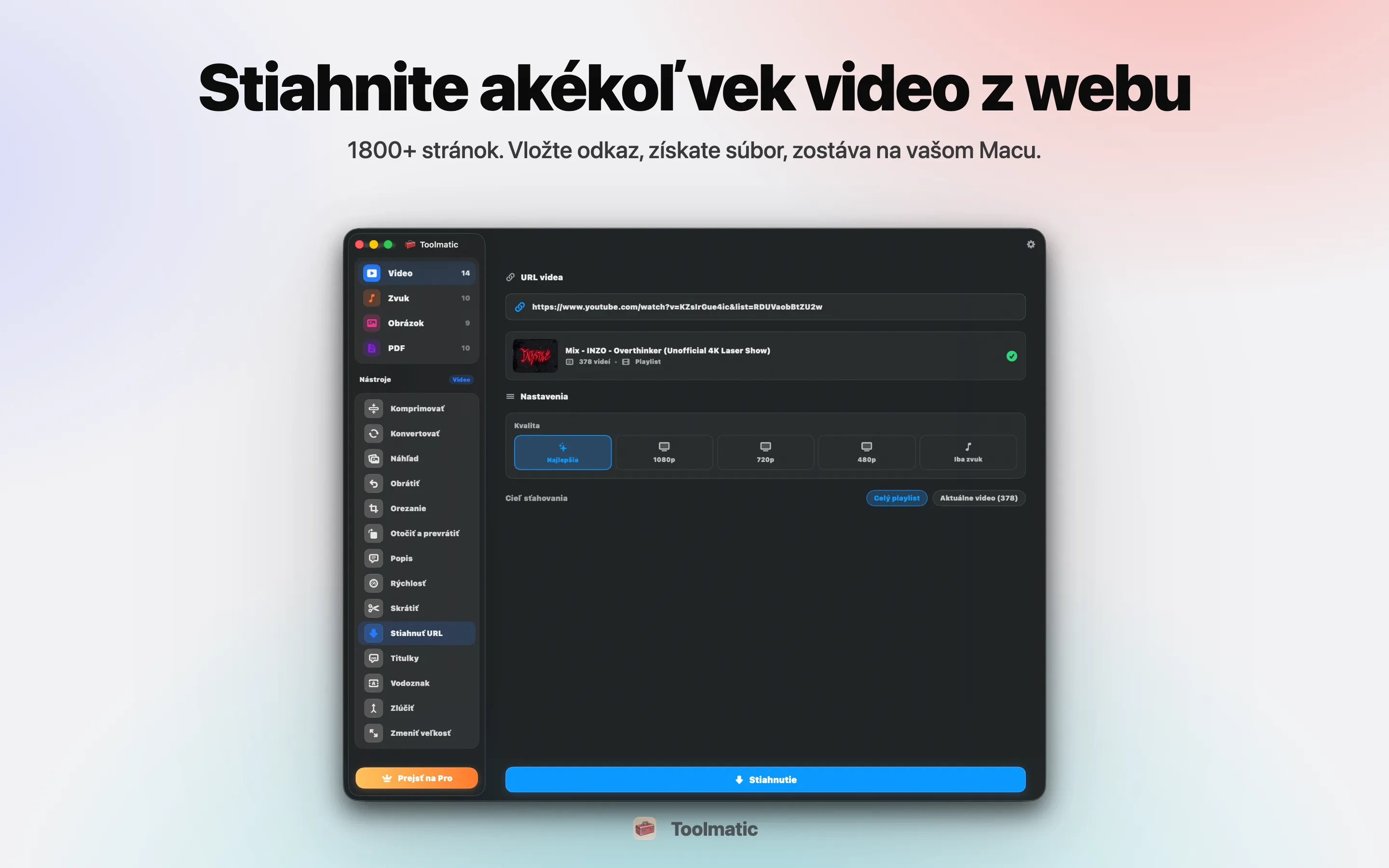 Stiahnuť video