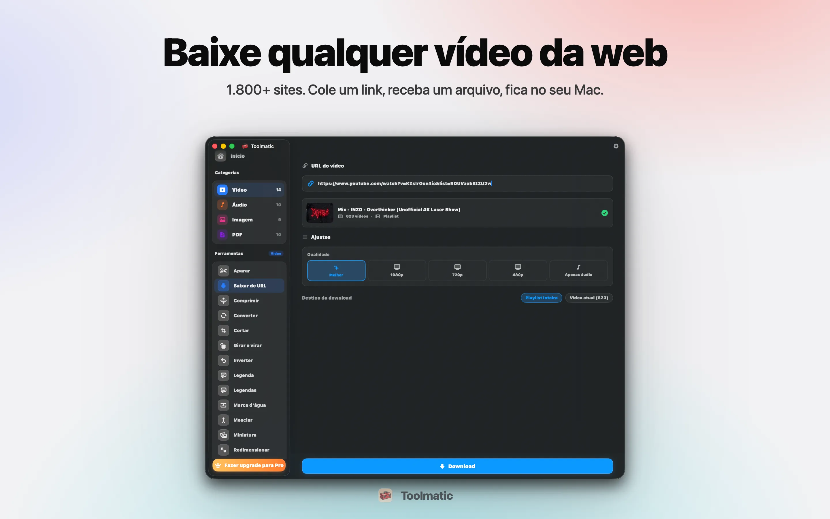 Download de vídeo