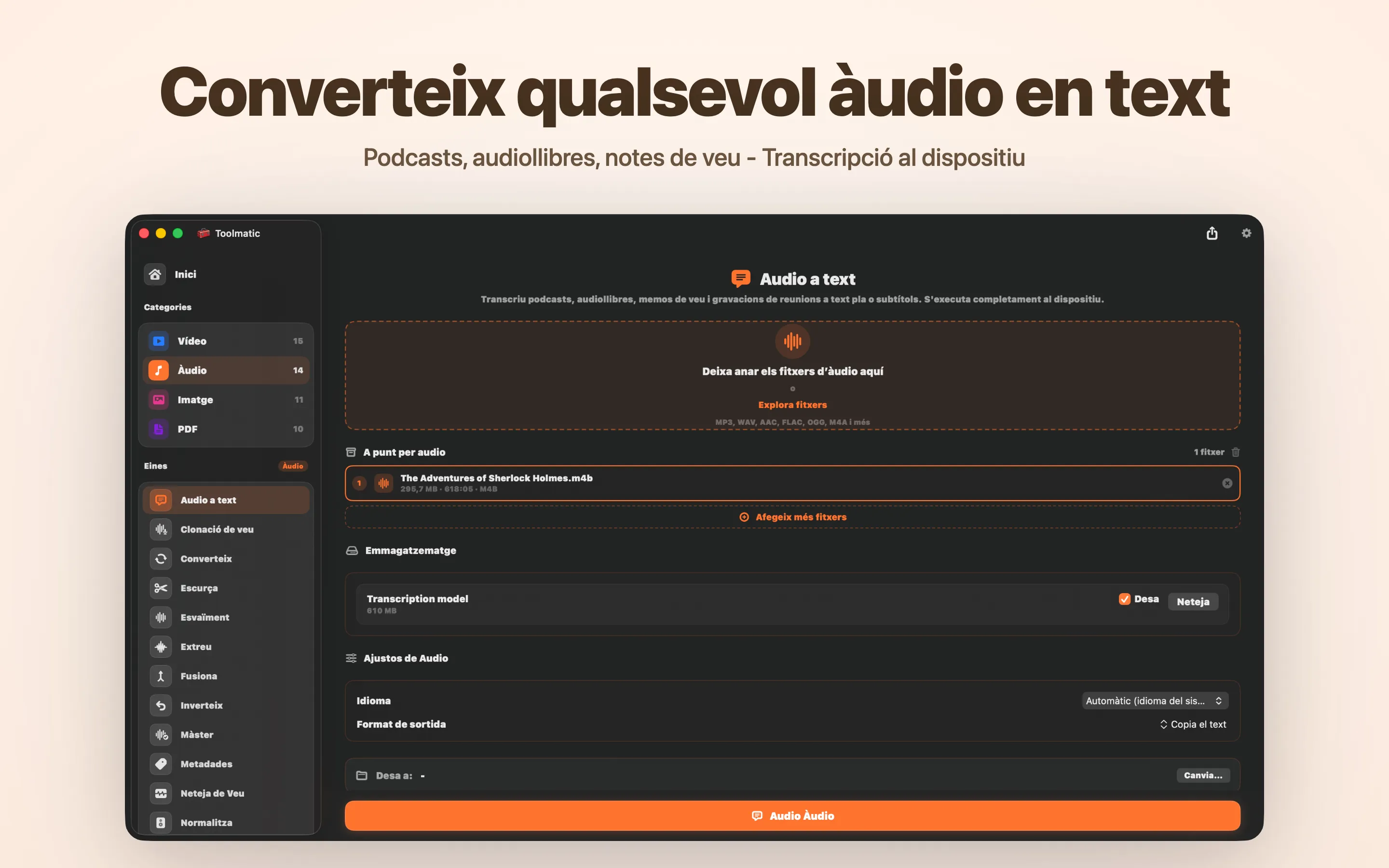 Audio to Text