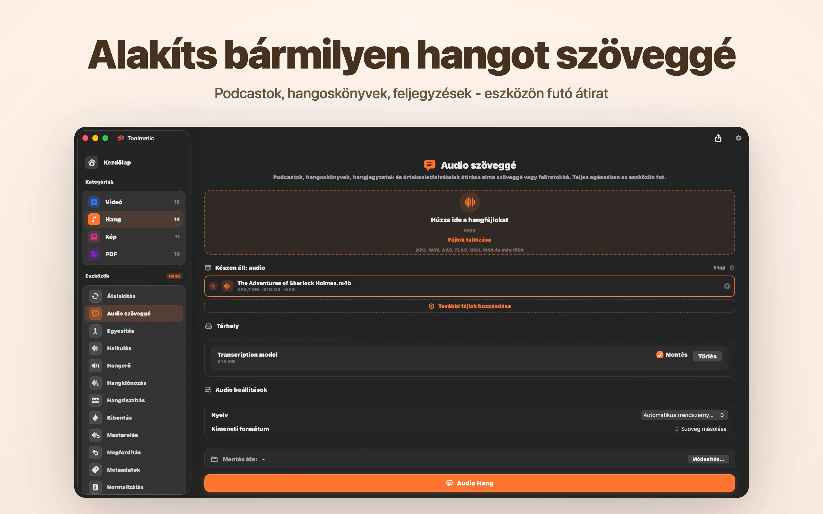 Audio to Text
