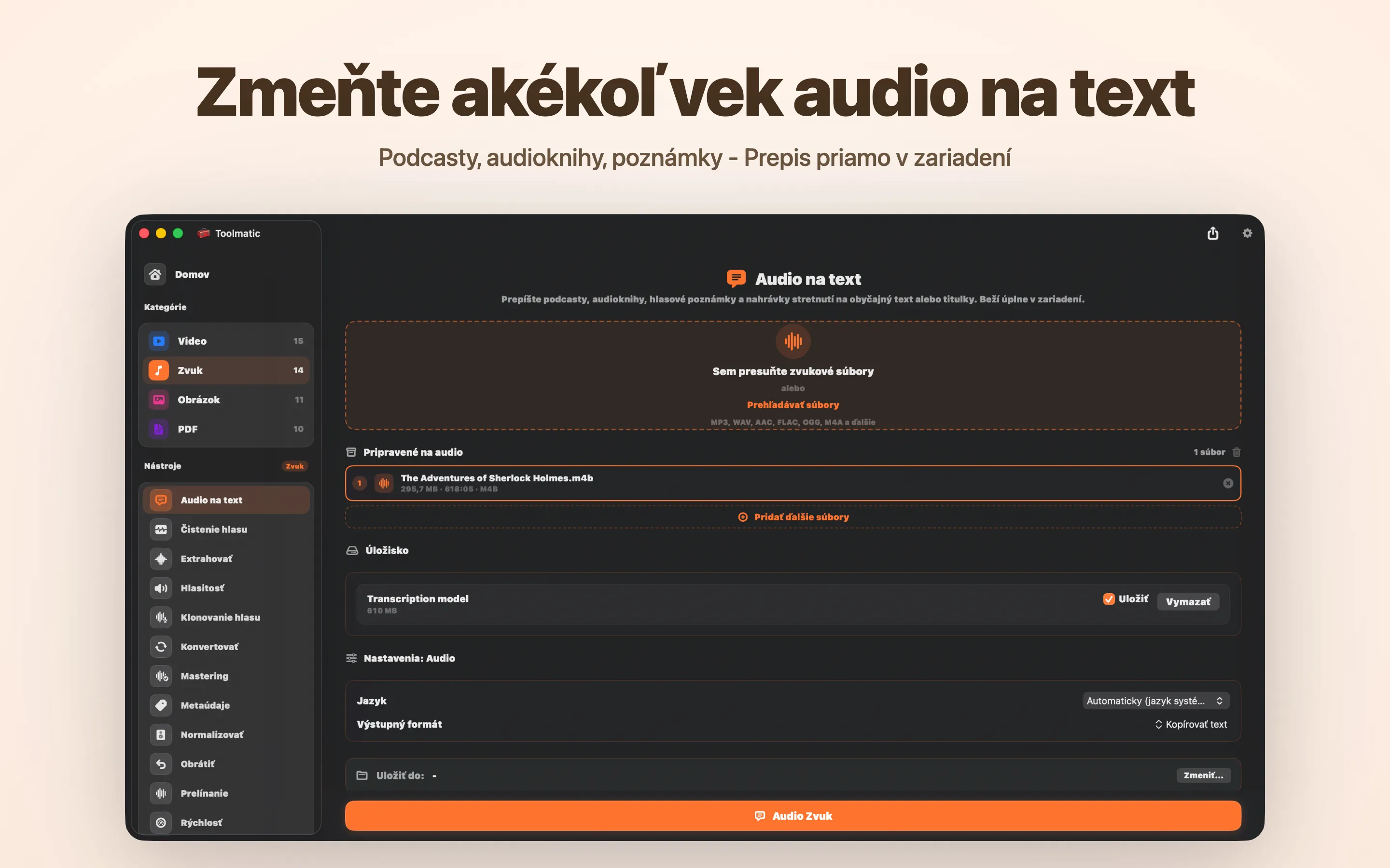 Audio to Text