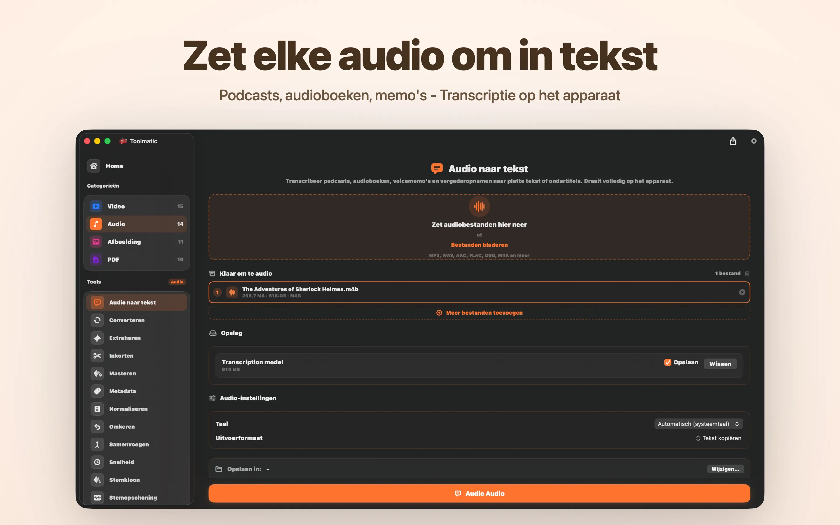 Audio to Text