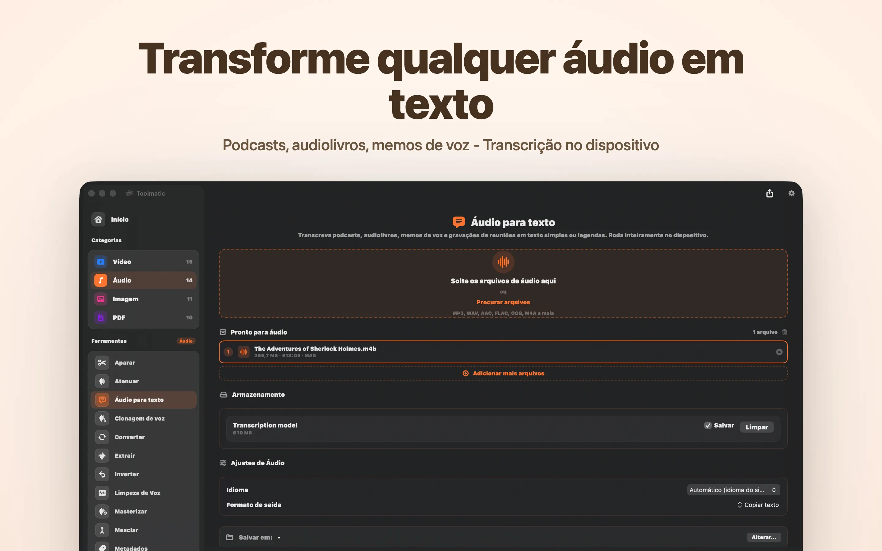Audio to Text