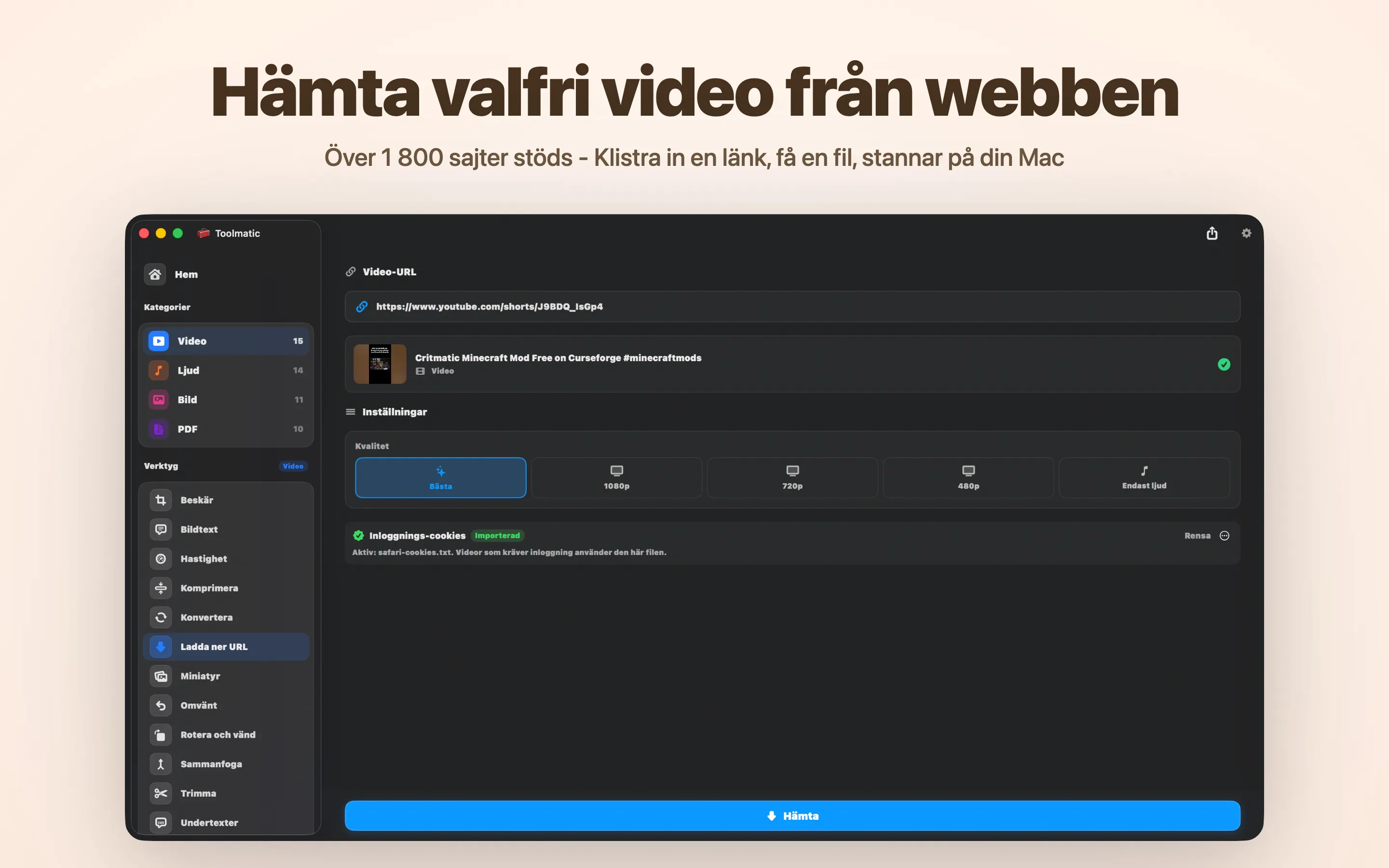 Ladda ner video