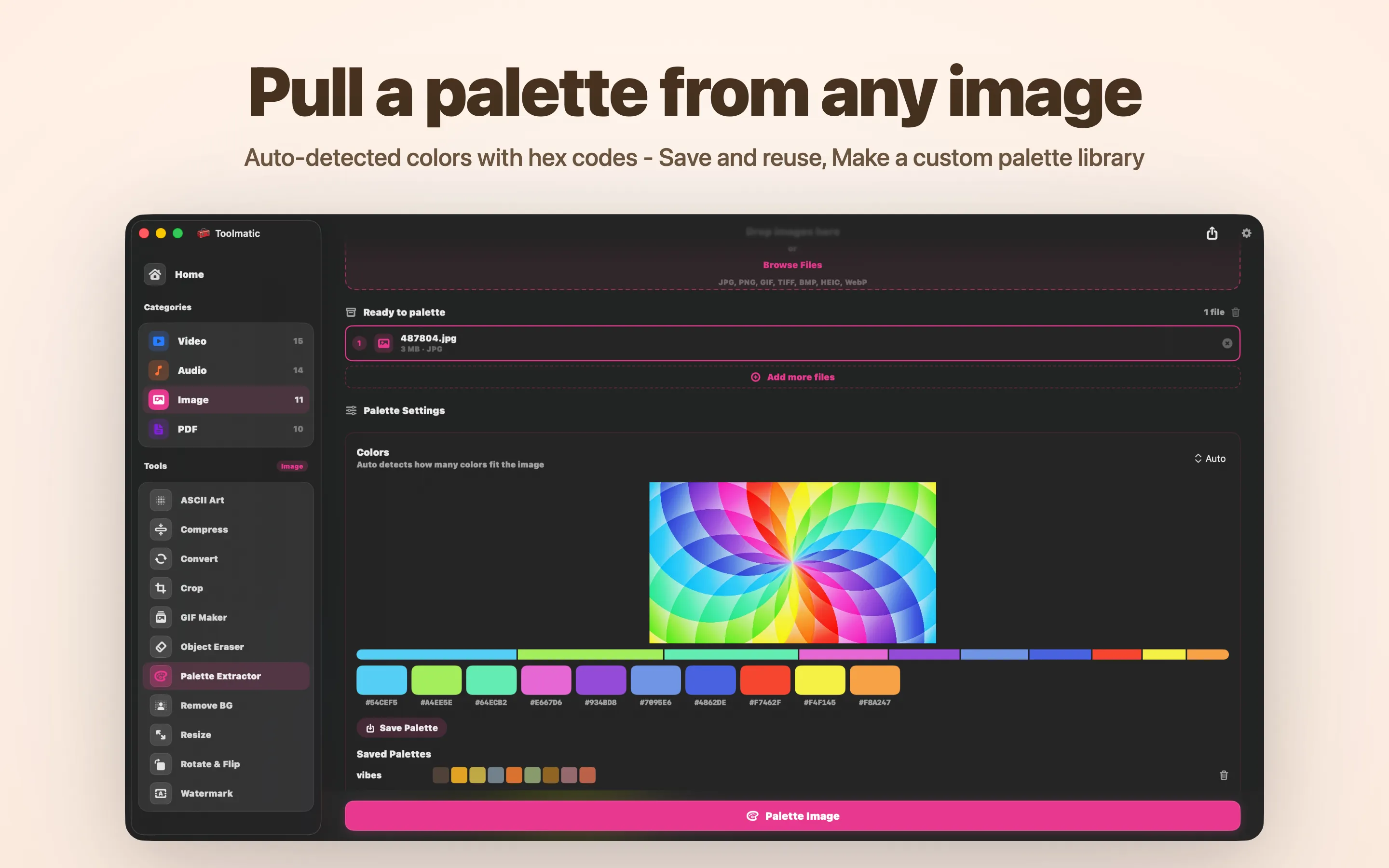 Palette Extractor